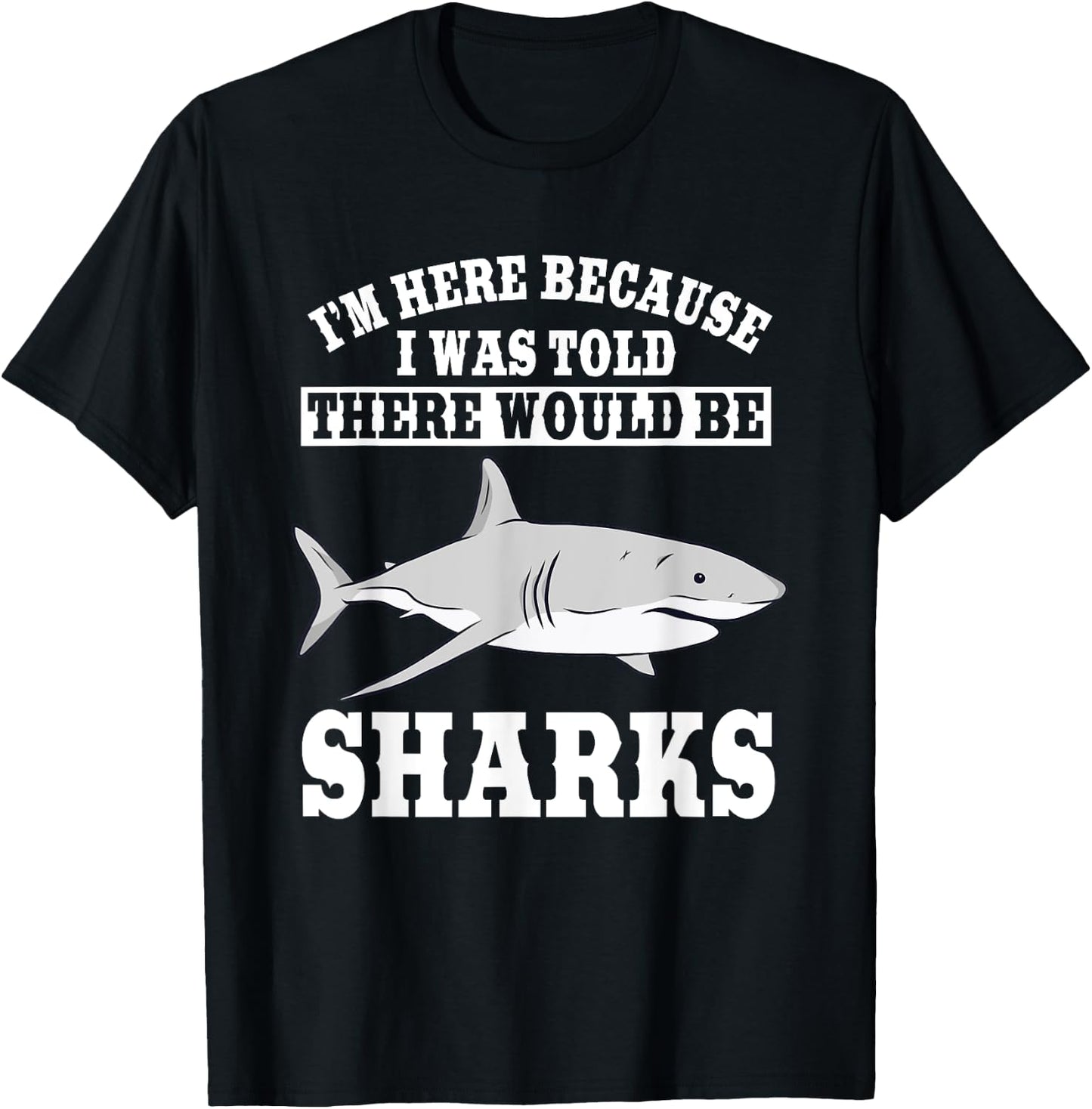 Great White Shark Largest Predator Fish Biologists Zoologist T-Shirt - T-Shirt | Black