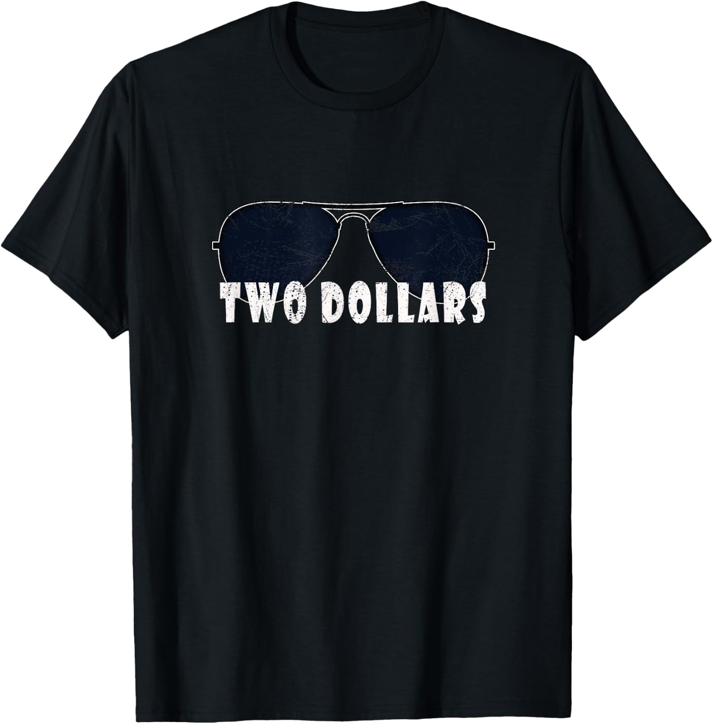 Garage Sale $2 I Want My Two Dollars Funny Quote Vintage T-Shirt - T-Shirt | Black