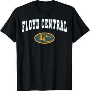 Floyd Central High School Highlanders C2 T-Shirt - T-Shirt | Black