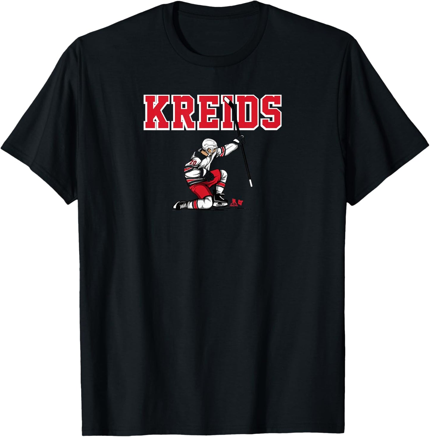 Chris Kreider: Kreids - New York Hockey T-Shirt - T-Shirt | Black