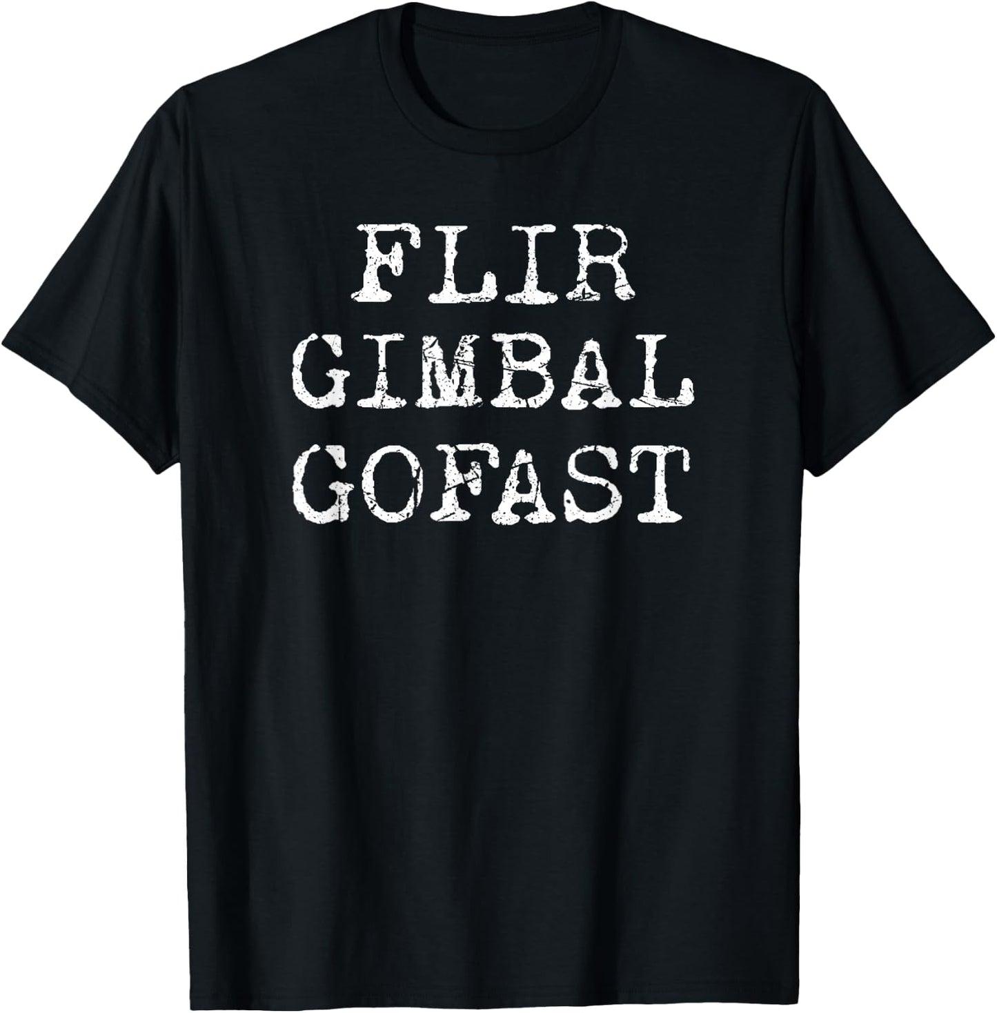 Flir GImbal Gofast TicTac Go Fast UFO UAP Encounters T-Shirt - T-Shirt | Black