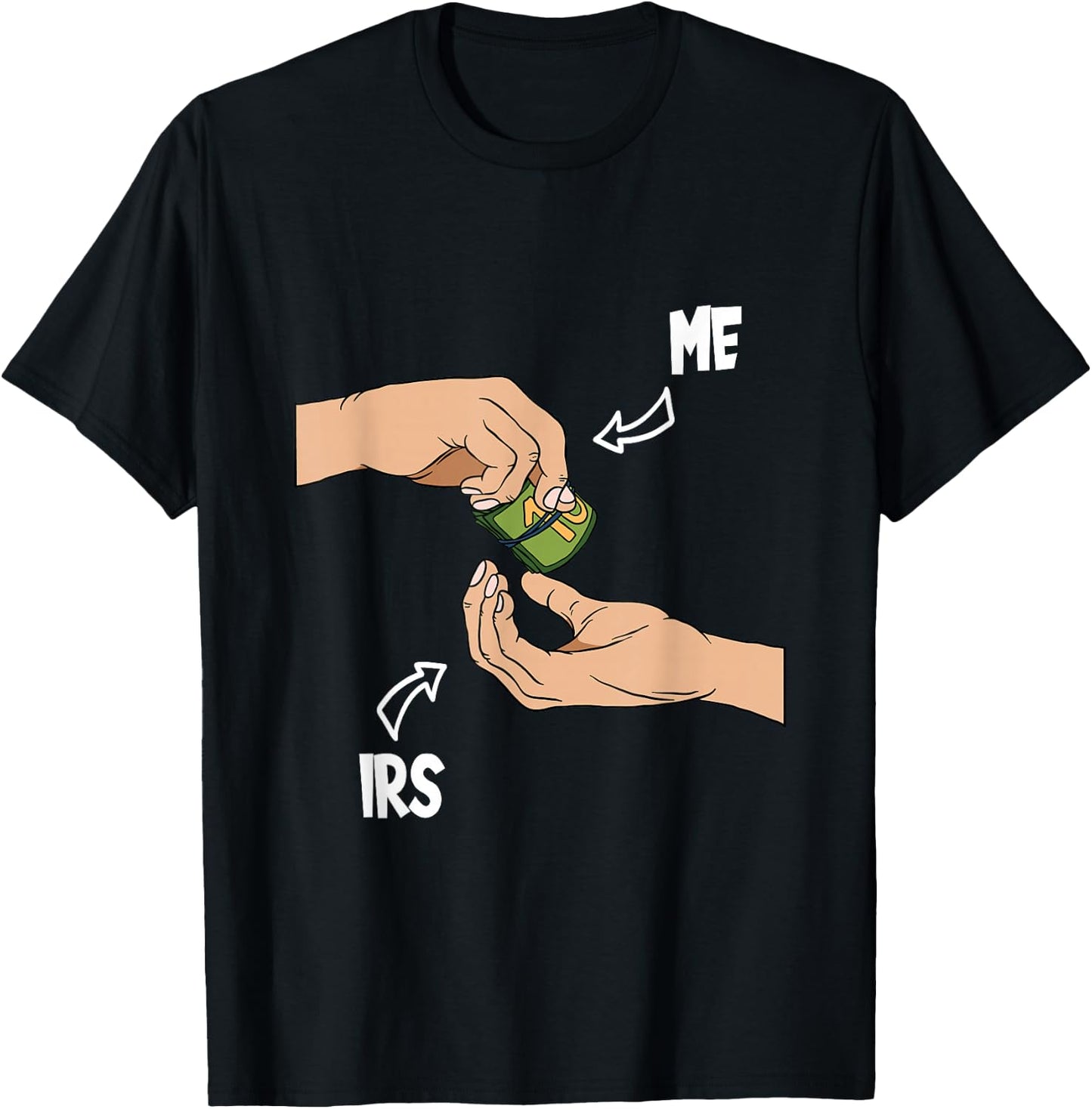 Tax Season IRS Taxes Tax Day T-Shirt - T-Shirt | Black