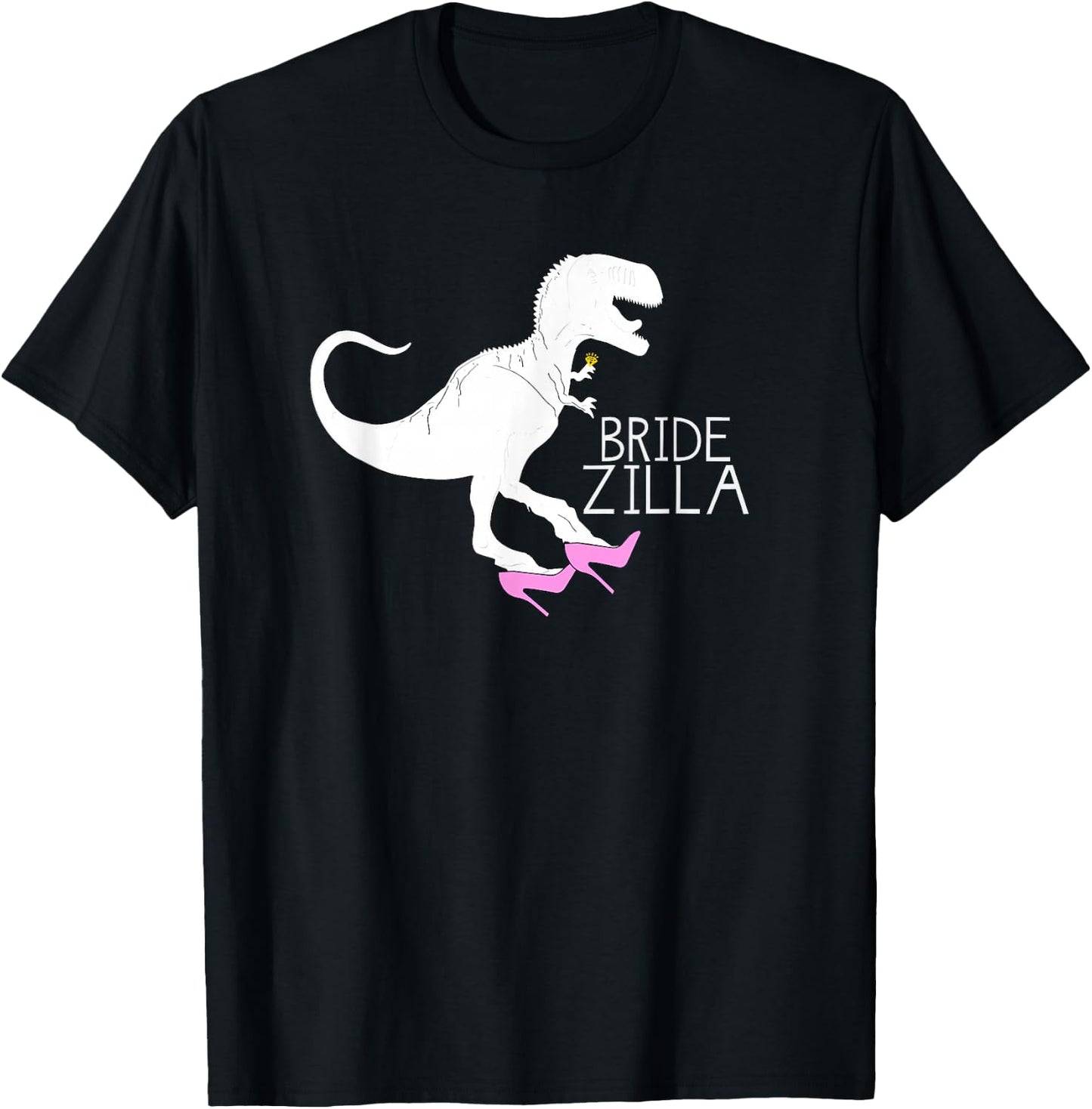 BRIDEZILLA Shirt | Funny Wife To Be Bridal Party Gift T-Shirt - T-Shirt | Black