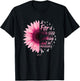 Religious Bible Verse Breast Cancer Pink Ribbon Gifts Women T-Shirt - T-Shirt | Black