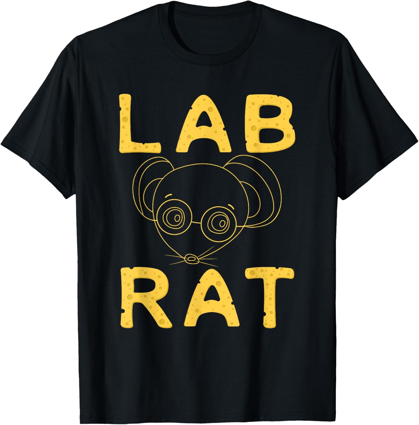 Lab Rat Lab Tech Gifts T-Shirt - T-Shirt | Black