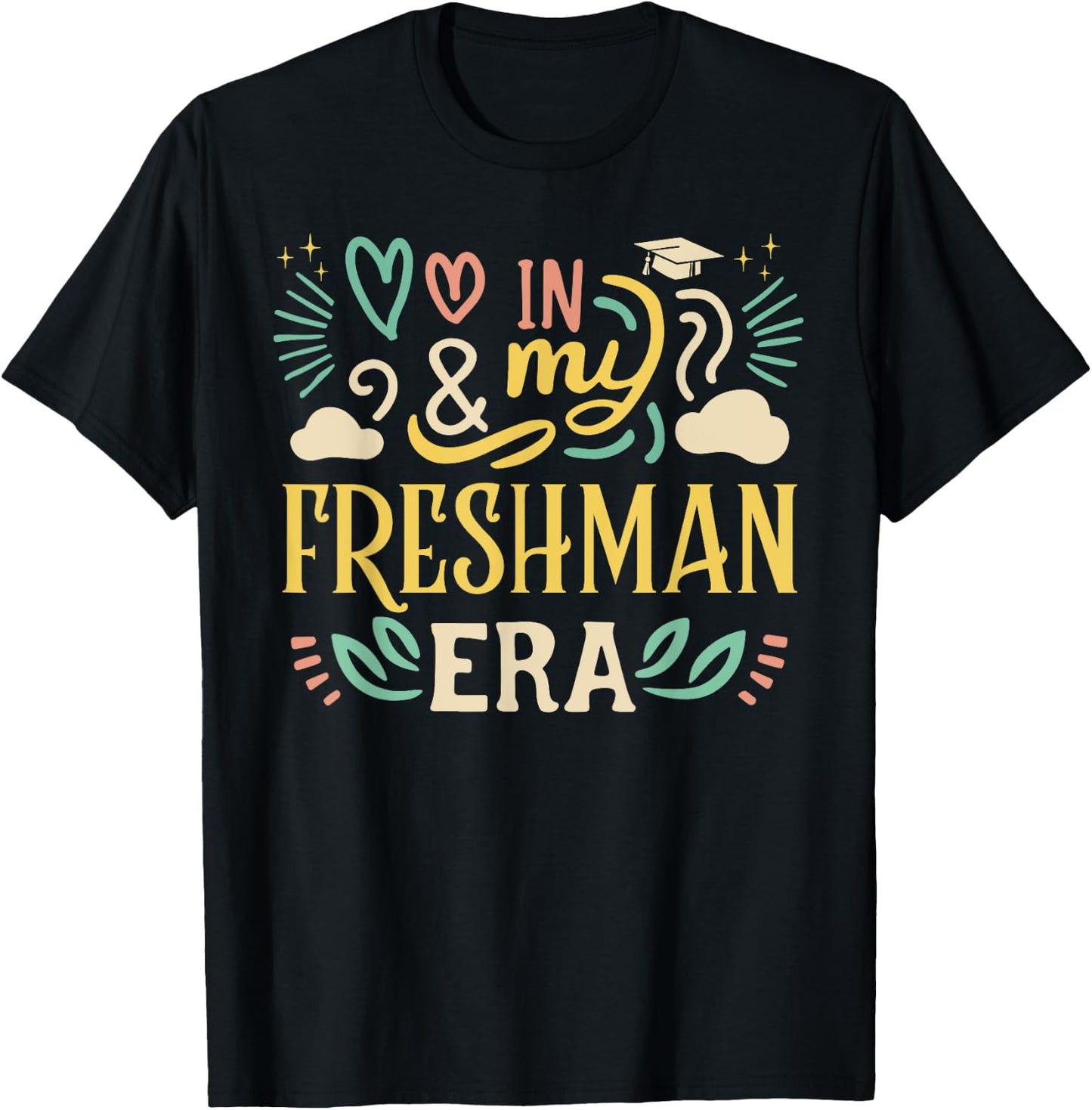 In My Freshman Era Class of 2029 High School Back to School T-Shirt - T-Shirt | Black