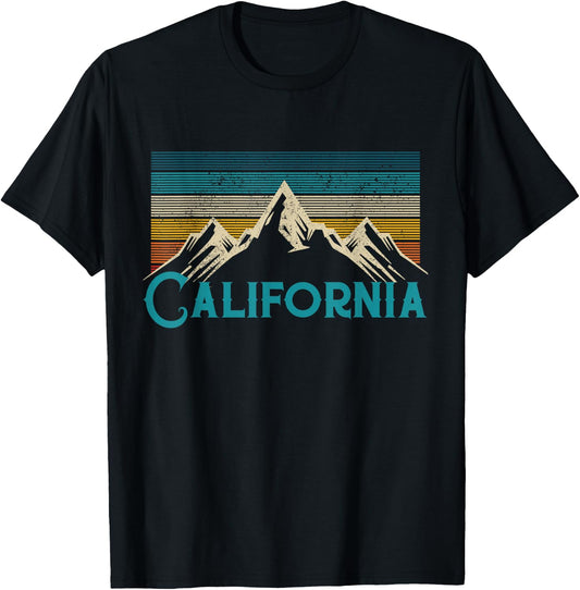 Vintage California Souvenir T-Shirt - T-Shirt | Black