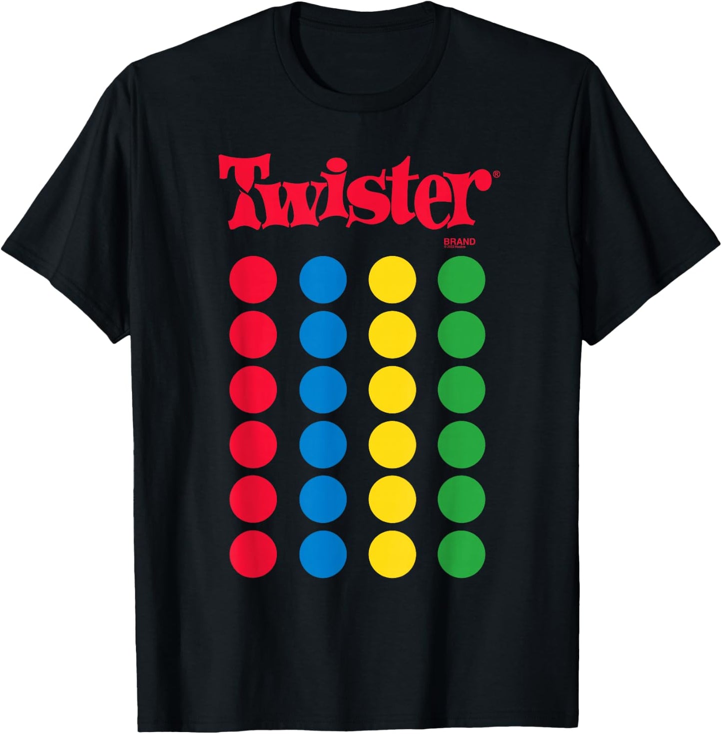 Twister Game T-Shirt - T-Shirt | Black