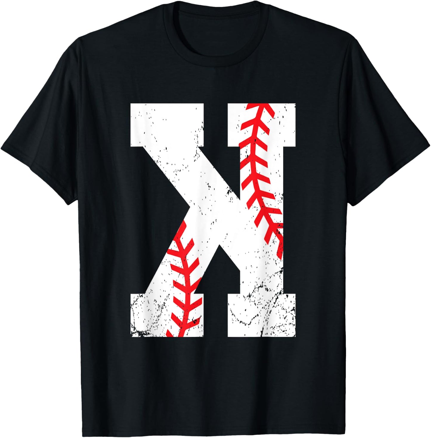 Baseball Softball Shirt Strikeout Pitcher K Coach Sports T-Shirt - T-Shirt | Black