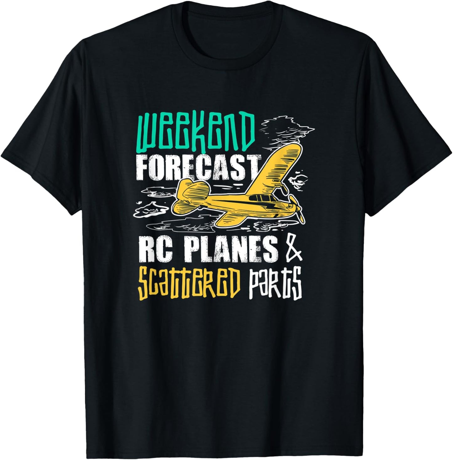 RC Plane Gift An RC Pilot T-Shirt - T-Shirt | Black