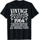 Vintage 1964 Birthday Gift - Born in 64 - Born in 1964 T-Shirt - T-Shirt | Black