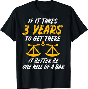 Law Student Lawyer Attorney Gift: & Graphic T-Shirt - T-Shirt | Black