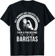 Barista Shirts | Barista T-Shirt - T-Shirt | Black