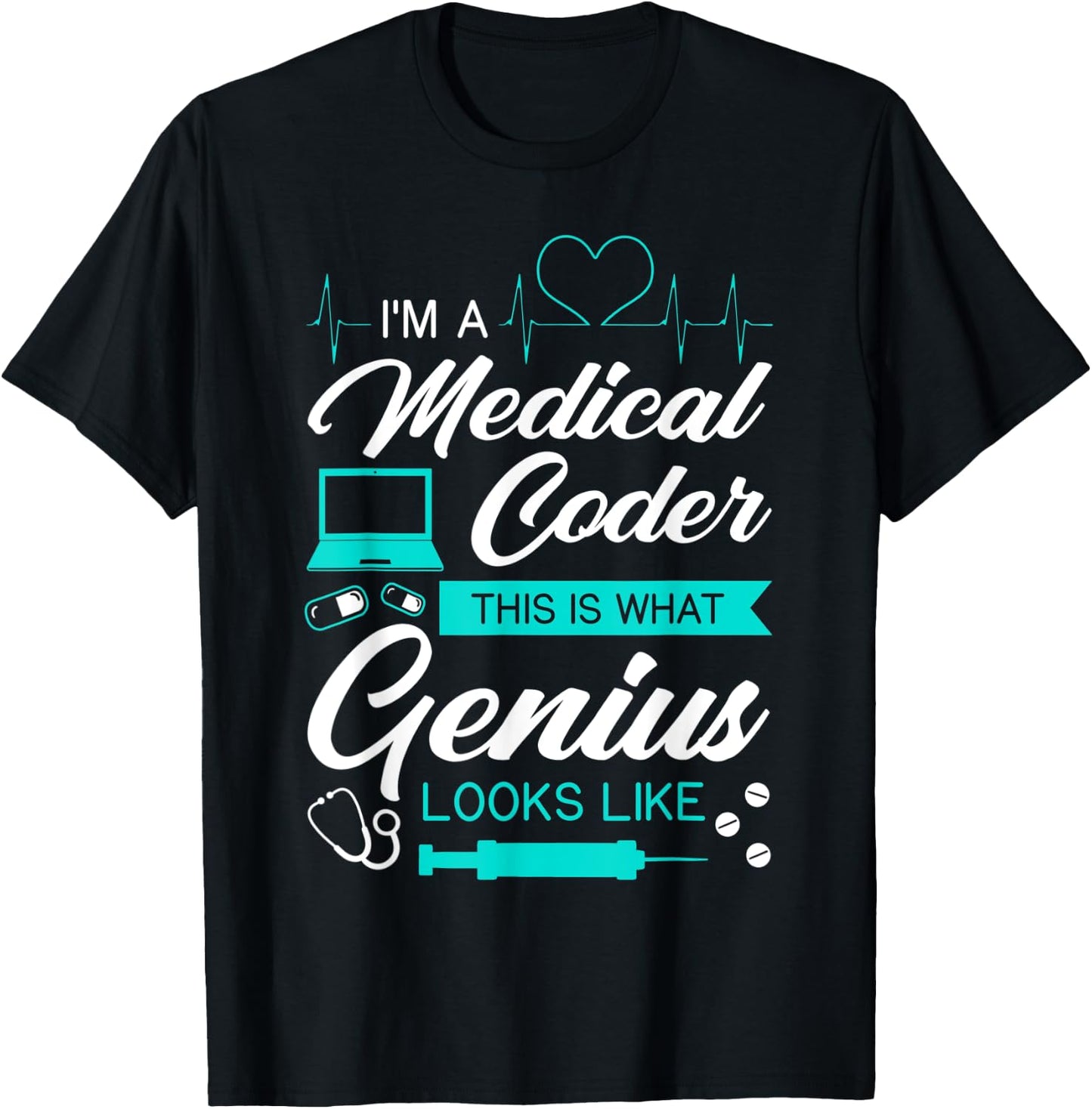 Medical Coder Certified Coding Specialist Nosologist Job T-Shirt - T-Shirt | Black