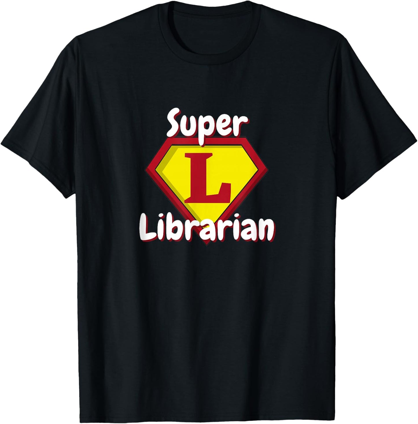 Super Librarian | Sweet Library T-Shirt - T-Shirt | Black