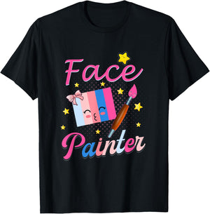 Face painter for Makeup artist T-Shirt - T-Shirt | Black