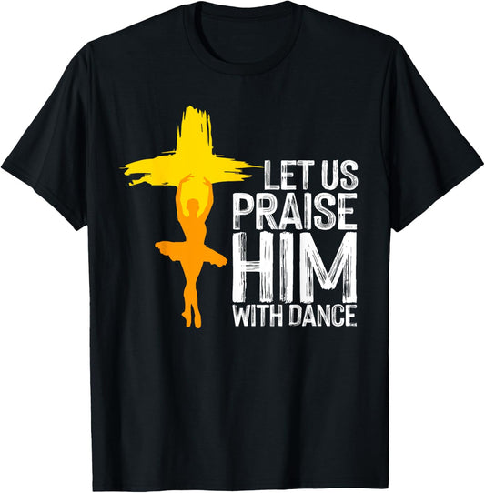 Cool Christian Women Praise Worship Dance Ministry T-Shirt - T-Shirt | Black