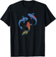 Multicolor Koi Fish | Koi Lover T-Shirt - T-Shirt | Black