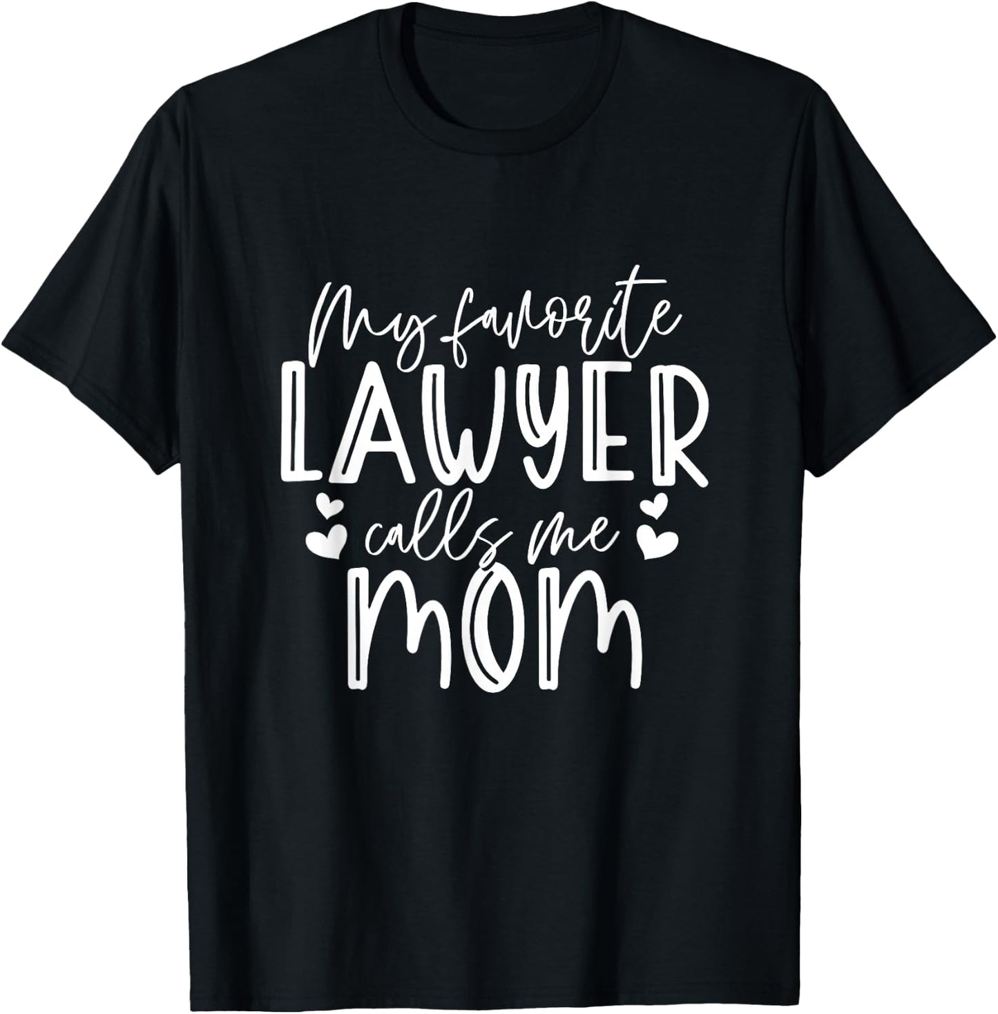 Lawyer Mom Law School Student Lawyer Graduation Face T-Shirt - T-Shirt | Black