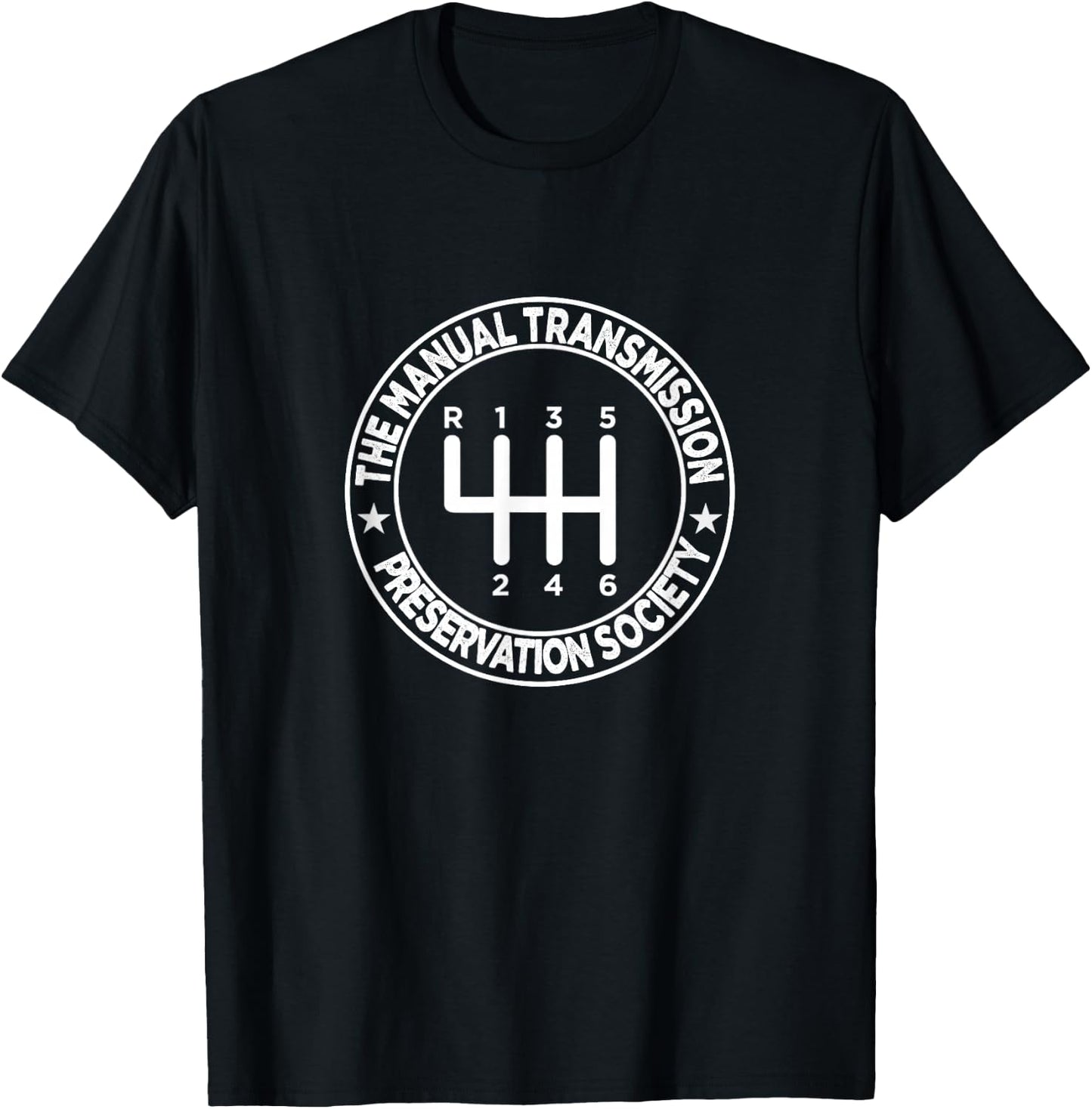The Manual Transmission Preservation Society Small T-Shirt - T-Shirt | Black