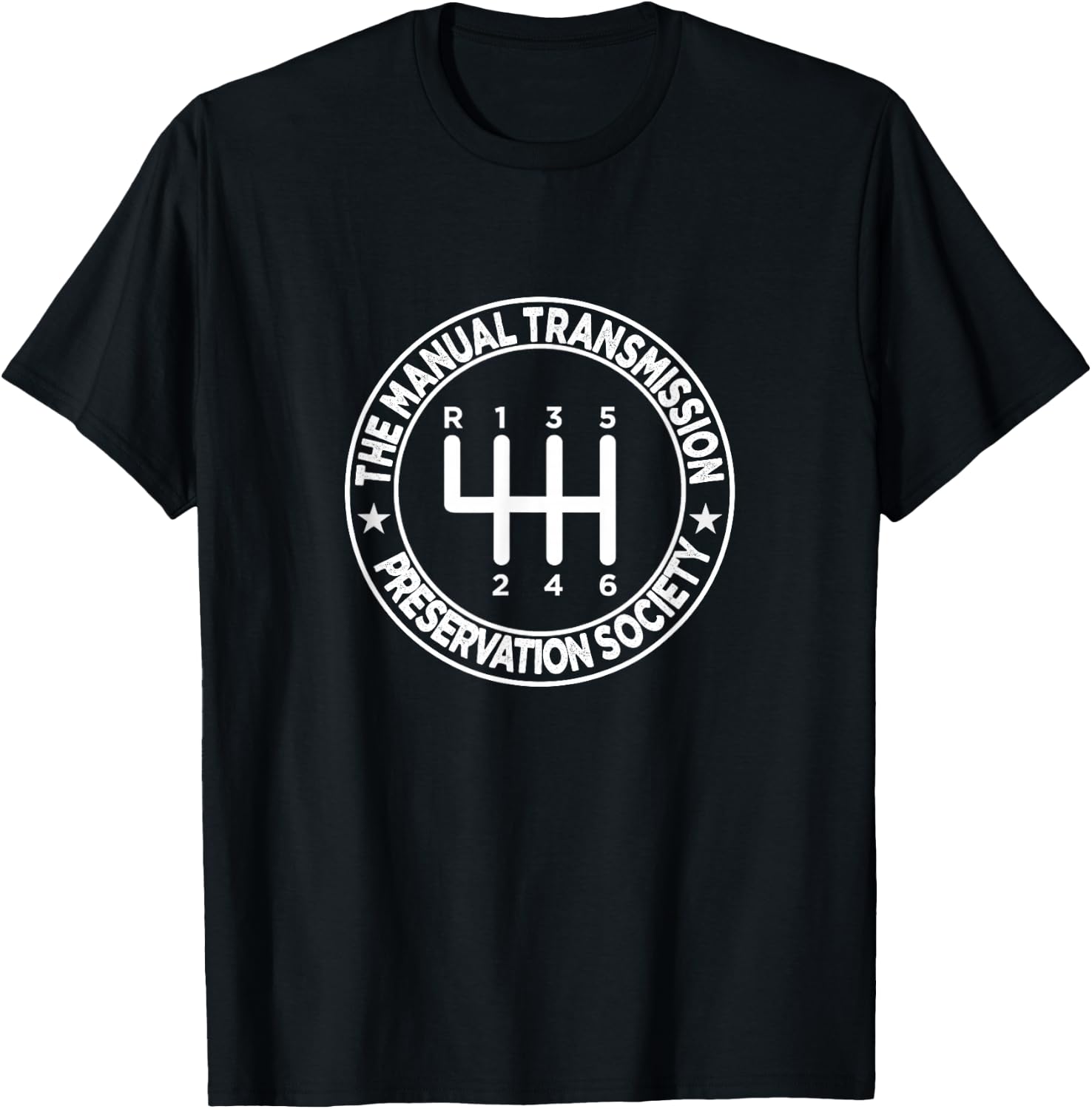 The Manual Transmission Preservation Society Small T-Shirt - T-Shirt | Black