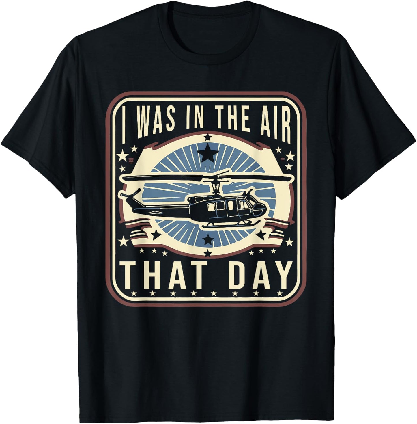 Helicopter Pilot T-Shirt - T-Shirt | Black