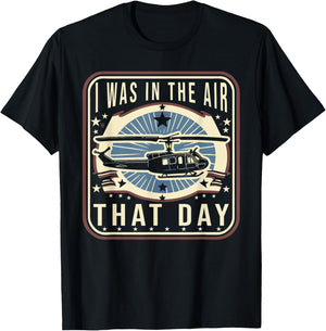 Helicopter Pilot T-Shirt - T-Shirt | Black