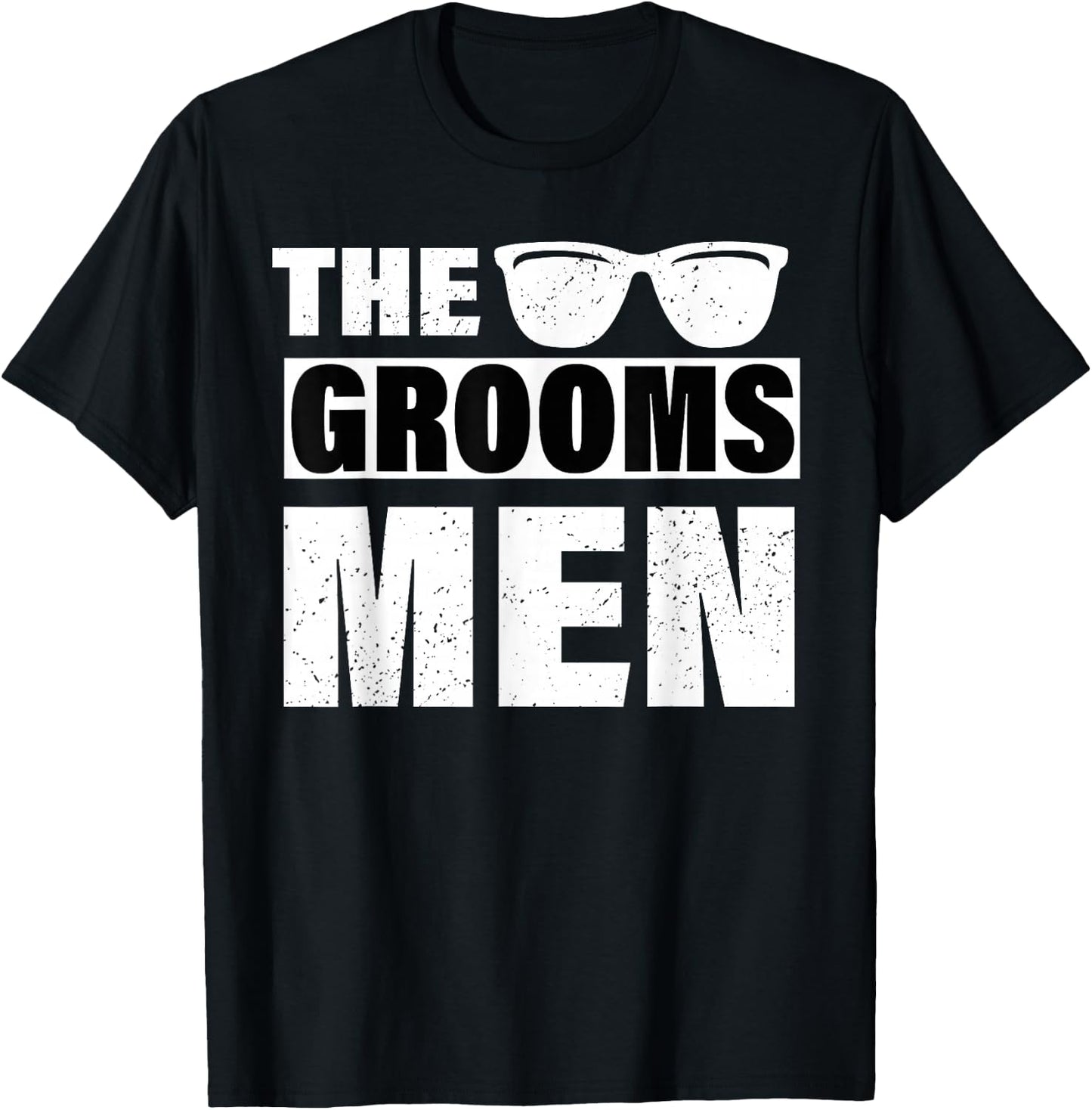 The Groomsmen Bachelor Party Stag Groom Gag Funny T-Shirt - T-Shirt | Black