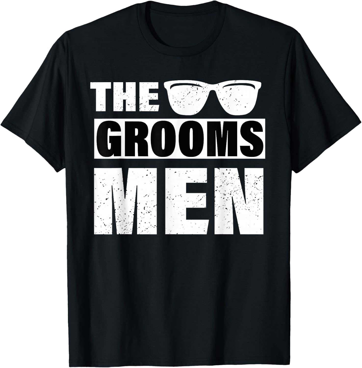 The Groomsmen Bachelor Party Stag Groom Gag Funny T-Shirt - T-Shirt | Black