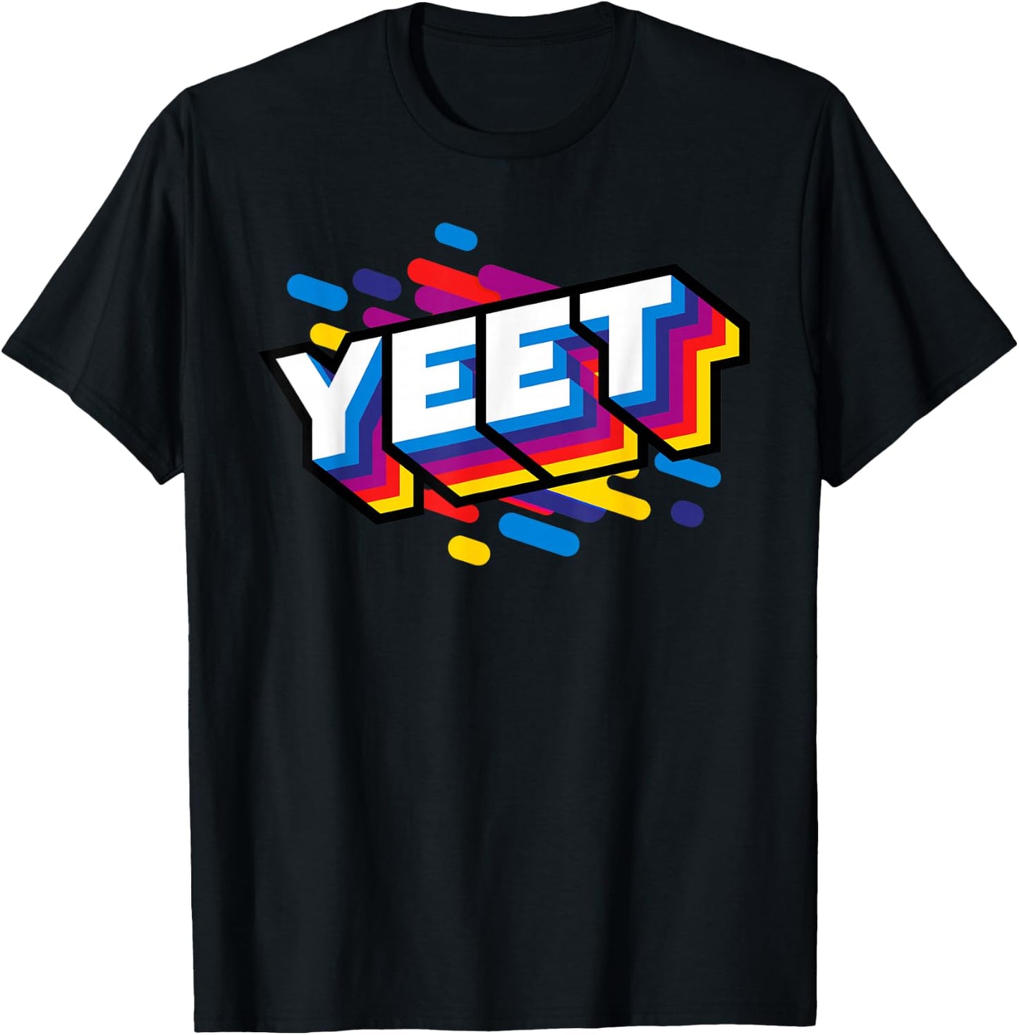 Celebration Yeet T Shirt Kid's Trendy Meme Slogan Yeeting T-Shirt - T-Shirt | Black
