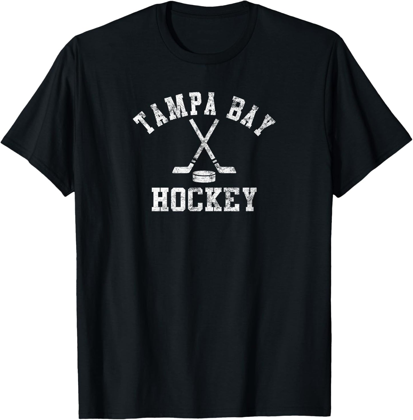 Vintage Tampa Bay Hockey T-Shirt - T-Shirt | Black