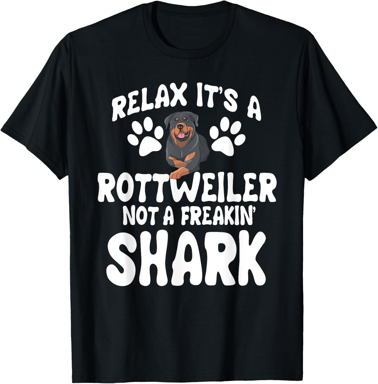 Rottweiler Breeders Dog Owner Fur Parent Pet Lover Women T-Shirt - T-Shirt | Black