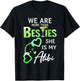 We Are More Than Besties She Is My Alibi Margarita Lovers T-Shirt - T-Shirt | Black