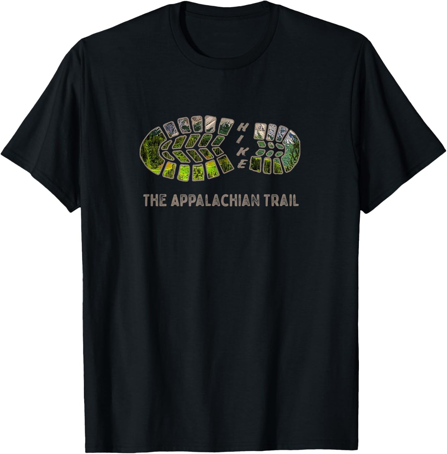 National Scenic Trails , Hike the Appalachian Trail T-Shirt - T-Shirt | Black