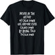 Never In The History Of Calm Down Has Anyone Ever Calmed... T-Shirt - T-Shirt | Black