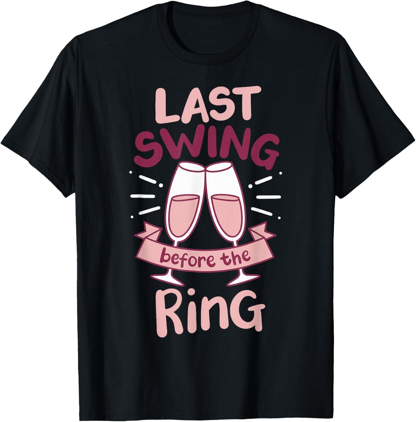 Last Swing Before The Ring T-Shirt - T-Shirt | Black