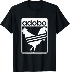Pinoy Shirt Chicken Adobo Funny Filipino Shirt T-Shirt - T-Shirt | Black