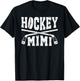 Hockey Mimi Grandma Mimi Of A Hockey Player Mimi T-Shirt - T-Shirt | Black