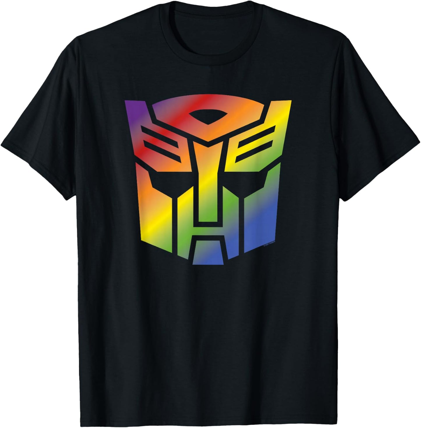 Transformers Autobots Pride Logo T-Shirt - T-Shirt | Black
