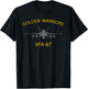 VFA-87 "Golden Warriors" Squadron F-18 Super Hornet T-Shirt - T-Shirt | Black