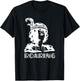 ROARING 1920's Glamorous Woman Flapper T-Shirt - T-Shirt | Black