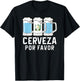 Guatemala Cerveza Por Favor Chapin Beer Quetzal Antigua T-Shirt - T-Shirt | Black