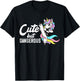 Cute But Dangerous Gift BJJ MMA Boxing T-Shirt - T-Shirt | Black