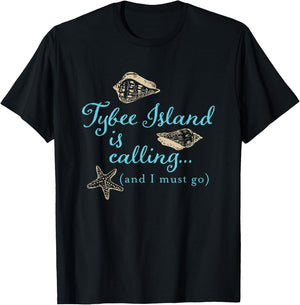 Tybee Island Georgia is calling T-Shirt - T-Shirt | Black