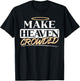 Make Heaven Crowded Christian Religious Jesus Christ T-Shirt - T-Shirt | Black