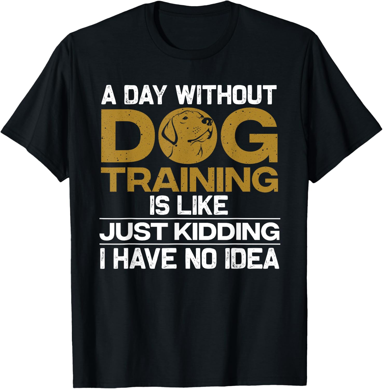 Funny Dog Trainer Design Women Dog Training Owners T-Shirt - T-Shirt | Black