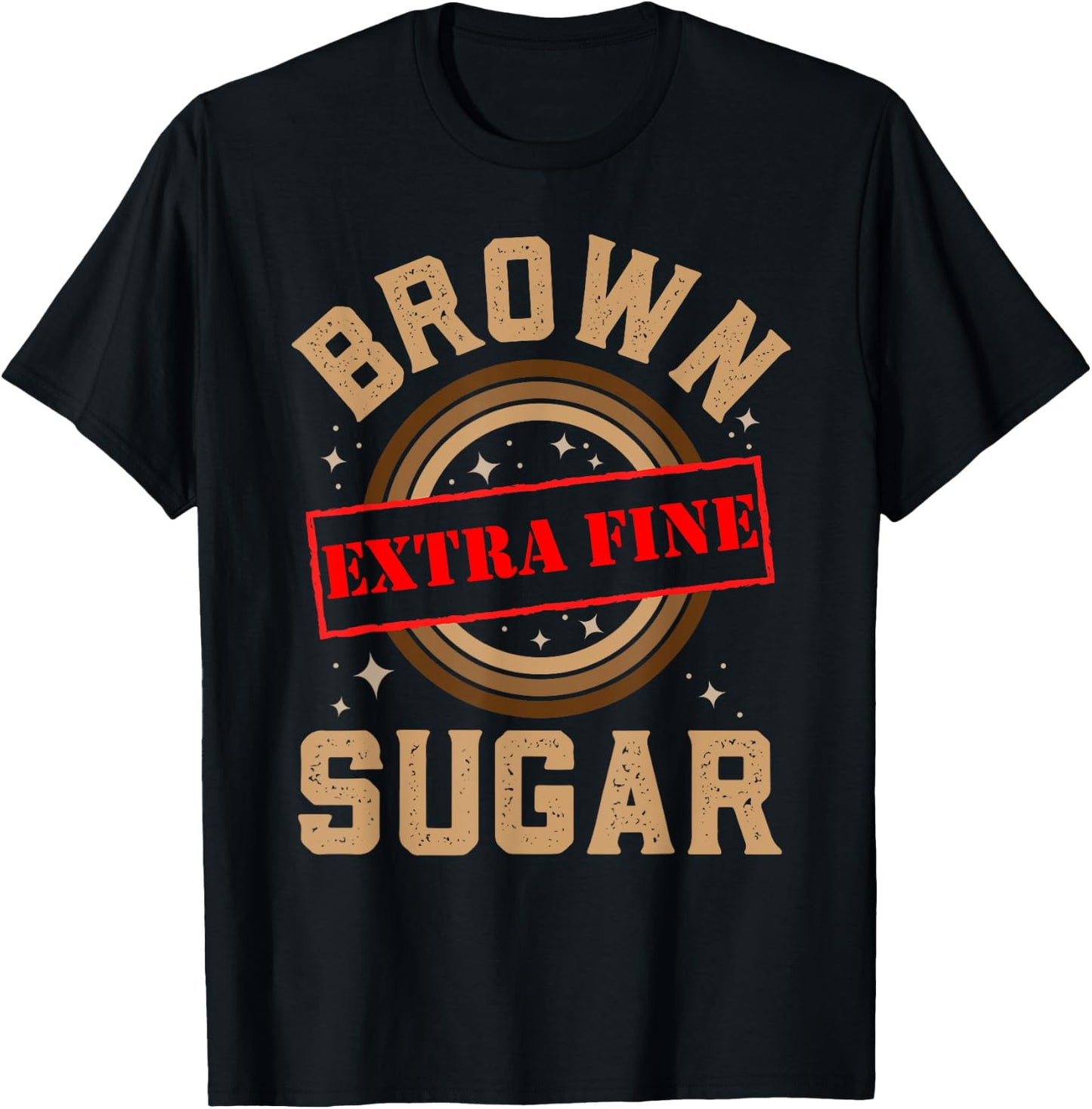 Brown Sugar Extra Fine T-Shirt - T-Shirt | Black