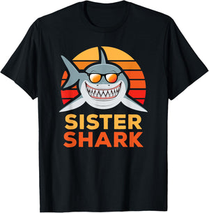 Sister Shark T-Shirt - T-Shirt | Black