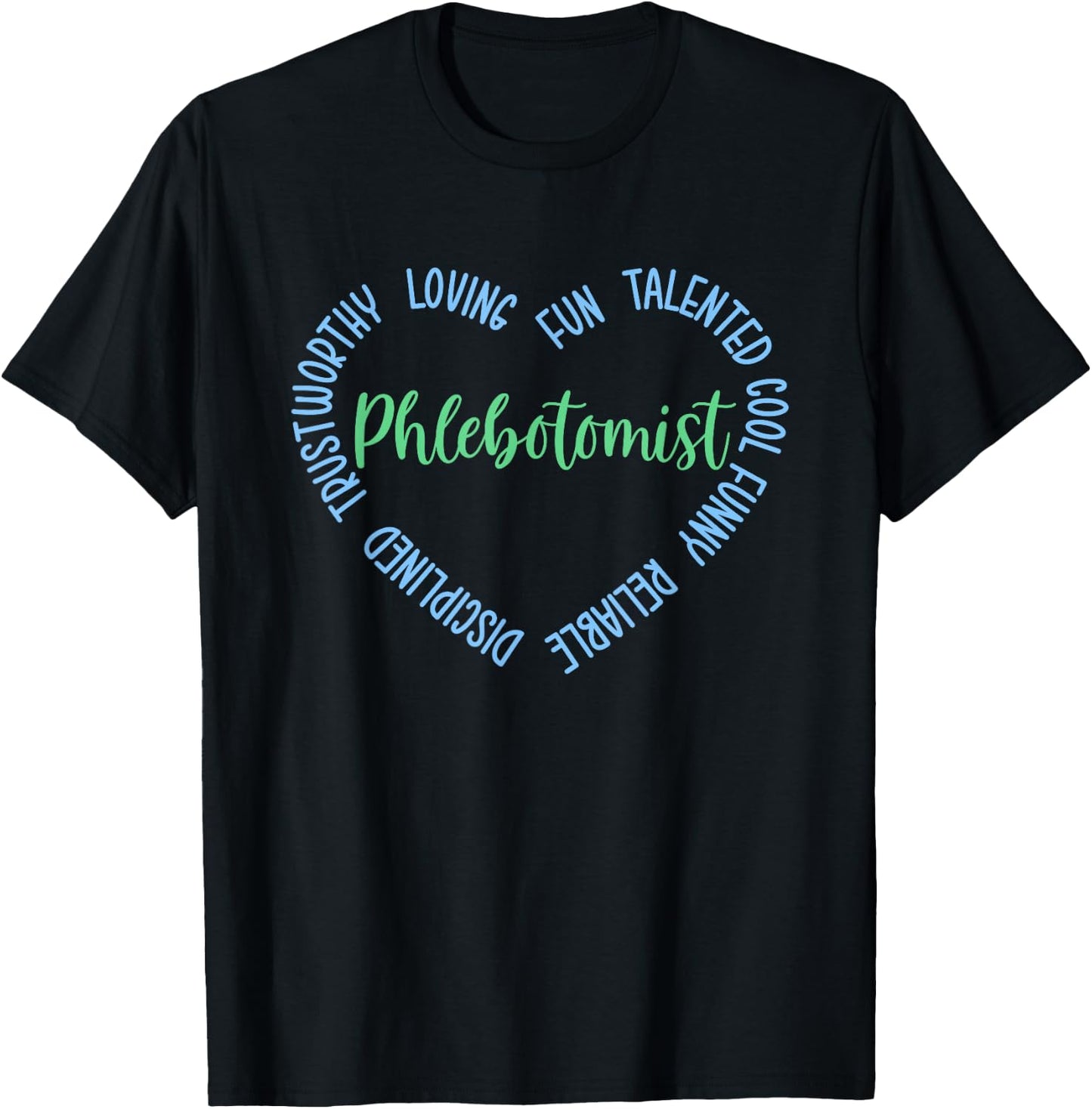 Phlebotomist T-Shirt - T-Shirt | Black