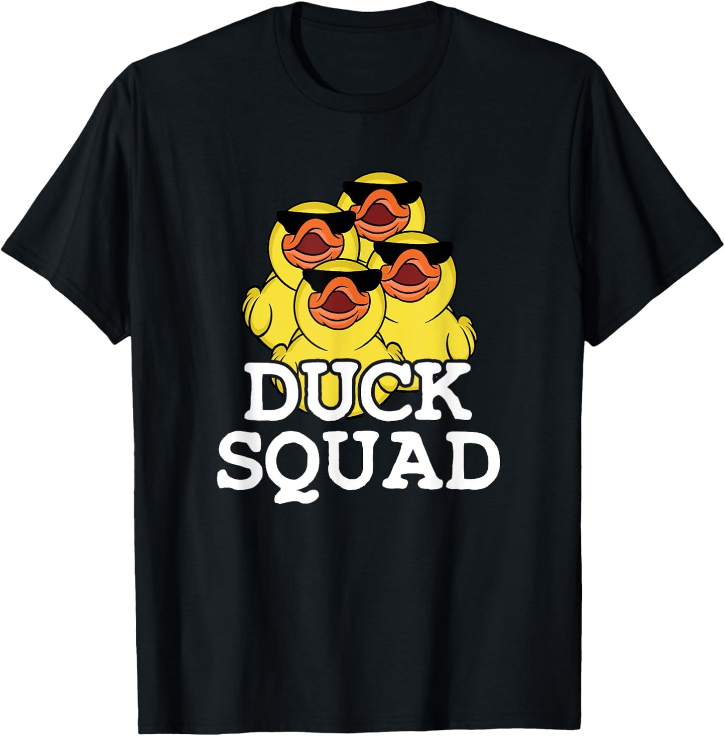 Duck Squad Ducks T-Shirt - T-Shirt | Black